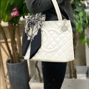 Authentic Chanel medallion tote